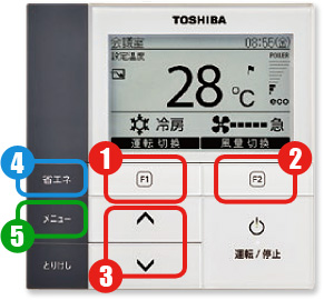 東芝 業務用エアコンのワイヤード/ワイヤレスリモコン ご紹介｜業務用 ...