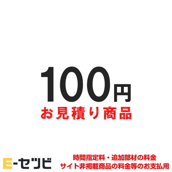 お見積・追加決済用 100円分